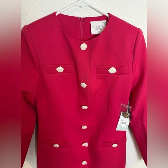 Tuckernuck Hyacinth House Strawberry Veronica Mini Dress XS NWT - Picture 3 of 7